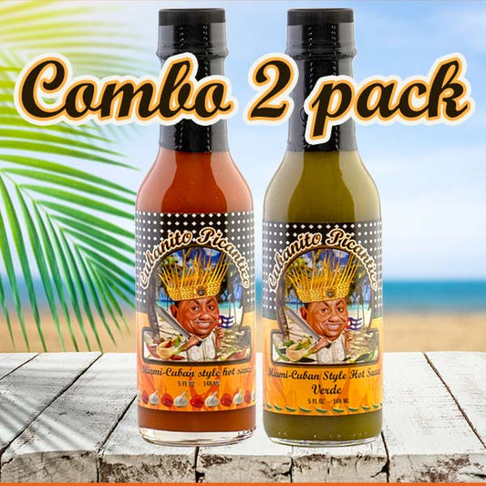 Cubanito Picantico Double Pack hot sauce