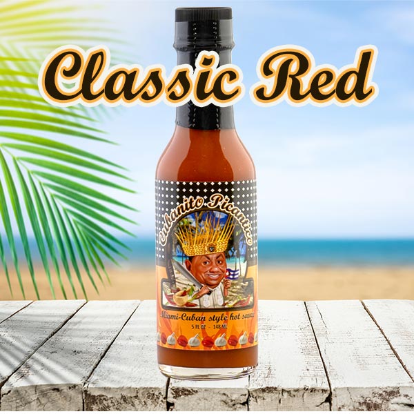 Cubanito Picantico Red hot sauce (Habanero)